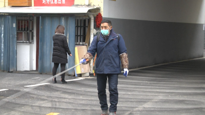 孝昌防控新冠肺炎 小区全力进行消杀预防工作