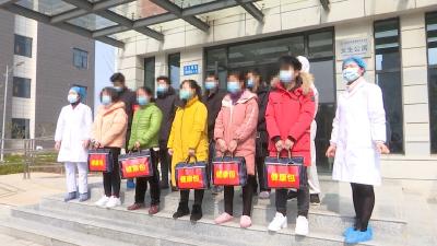 孝昌第二批9名治愈患者集中隔离康复期满回家！