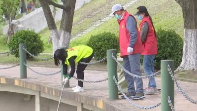 让母亲河河畅、水清、岸绿、景美！孝昌持续开展爱卫运动！