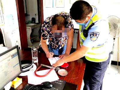 孝昌司机驾驶无证报废车上路，被罚款3000元！