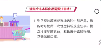 @所有人，你有一份冷冻冰鲜食品注意事项