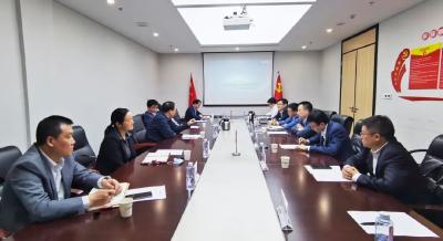 孝感市人大常委会副主任、孝昌县委书记吴琼到访联投集团