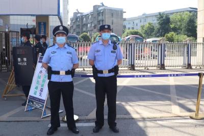 孝昌公安多警联动，护航高考！