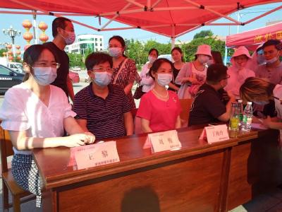 关爱女性健康！孝昌乳腺癌健康防治义诊筛查活动受欢迎！