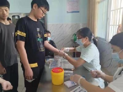 邹岗镇：学校开展学生结核菌素试验筛查