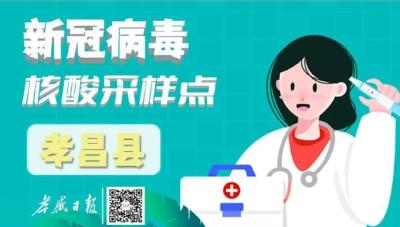 最新！孝感市新冠病毒核酸采样点名单来了！