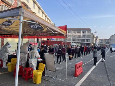 王店镇组织开展24小时扩面核酸筛查实战演练