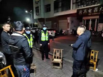 小悟派出所：警徽闪耀，护航“五一”平安！