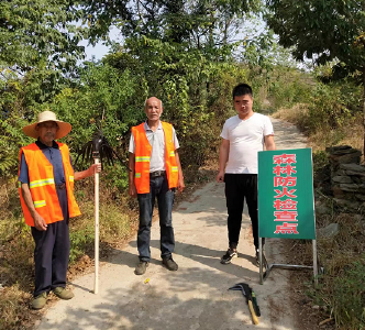 孝昌周巷：高温“烤”验，森林防火不松懈