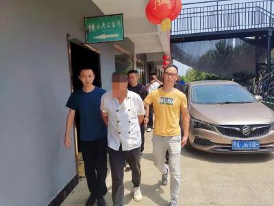 【百日行动】主动出击！孝昌县公安局成功抓获一名潜逃十年的网上逃犯！