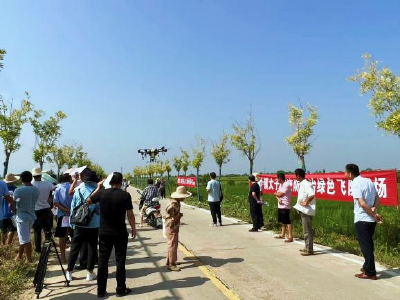 孝昌白沙：植保无人机，让农民“慧”种田