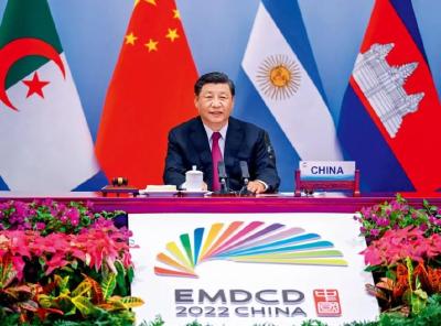 《中国网信》杂志发表《习近平总书记指引推动构建网络空间命运共同体纪实》