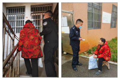 孝昌：小事显真情 警心暖民心