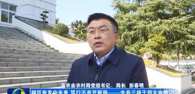 踔厉奋发向未来 笃行不怠开新局——全县三级干部大会侧记