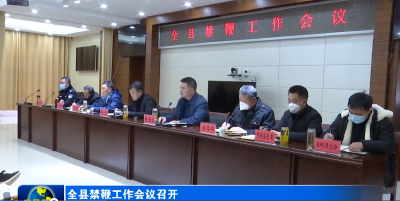 全县禁鞭工作会议召开