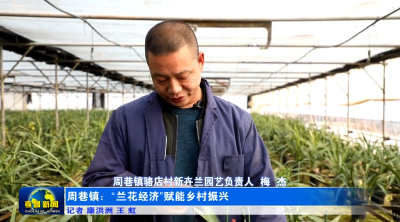 孝昌周巷：“兰花经济”赋能乡村振兴