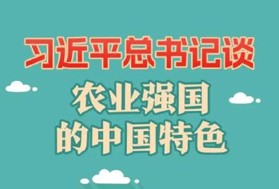 习近平总书记谈农业强国的中国特色