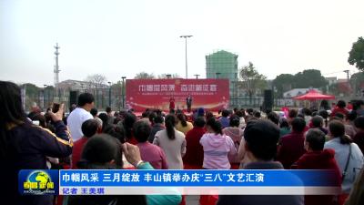 --巾帼风采 三月绽放 丰山镇举办庆“三八”文艺汇演