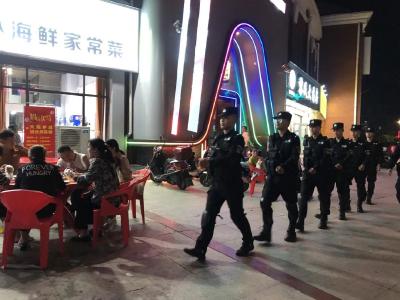 孝昌：用“警色”扮靓“夜经济” 让警灯增添安全感