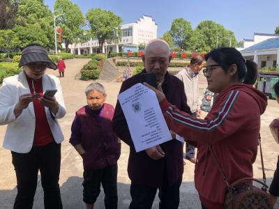 孝昌王店：“养老认证”不用愁 暖心服务解民忧
