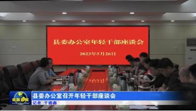 县委办公室召开年轻干部座谈会