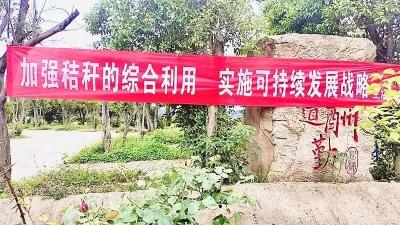 孝昌王店：秸秆禁烧在行动 打响蓝天保卫战