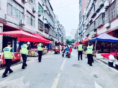 孝昌：整治集贸市场 营造文明环境