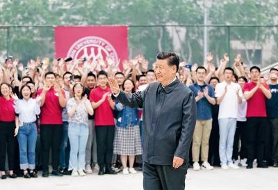 习近平：努力成长为对党和人民忠诚可靠、堪当时代重任的栋梁之才