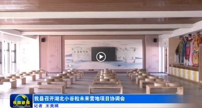 我县召开湖北小谷粒未来营地项目协调会