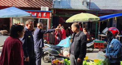 孝昌：整治占道经营还路于民