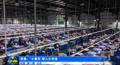 孝昌：“小童车”驶入大市场