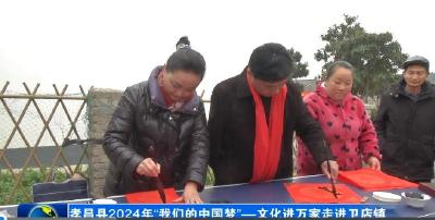 孝昌县2024年“我们的中国梦—文化进万家”活动走进卫店镇