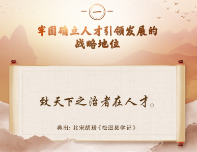 习近平“典”论人才工作