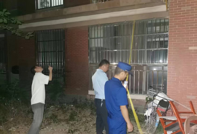 孝昌花园：开展电动自行车安全隐患夜查行动