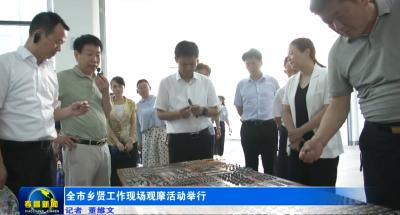 全市乡贤工作现场观摩活动举行