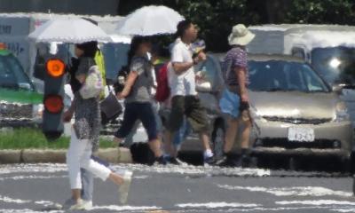 夏天路上为何会热到“起波浪”？