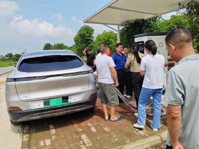 孝昌70个中心村旅游村 充电设施全覆盖
