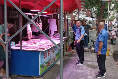 孝昌：整治见成效  关王集贸市场环境大提升