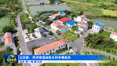 卫店镇：共同缔造绘就乡村幸福底色