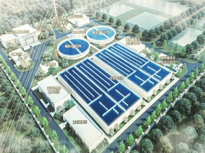 孝昌县城区污水处理厂扩建工程土建工程即将完工