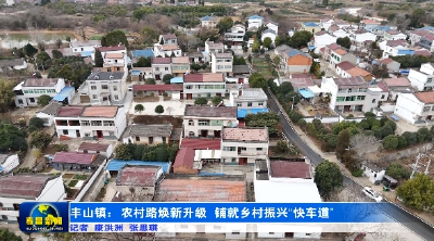 孝昌丰山：农村路焕新升级 铺就乡村振兴“快车道” 