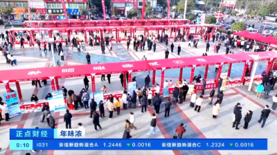 央视关注孝昌：新春集市热起来 幸福年味浓起来