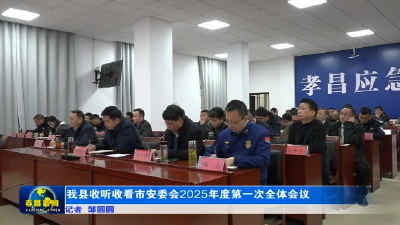 我县收听收看市安委会2025年度第一次全体会议