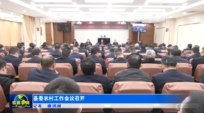 孝昌县委农村工作会议召开