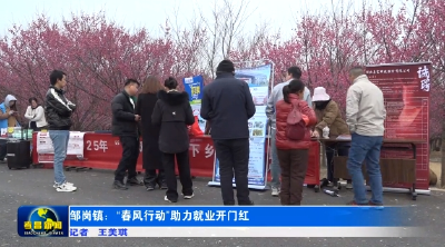 孝昌邹岗：“春风行动”助力就业开门红