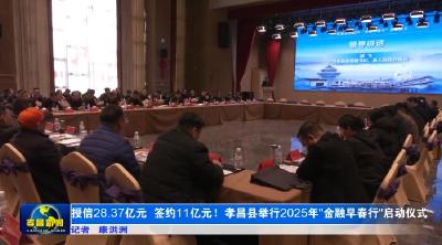 授信28.37亿元 签约11亿元！孝昌县举行2025年“金融早春行”启动仪式