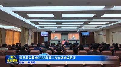 孝昌县安委会2025年第二次全体会议召开