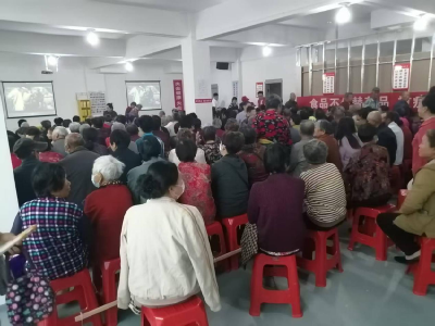 孝昌邹岗：强力整治涉老会销 守护老年人“钱袋子”