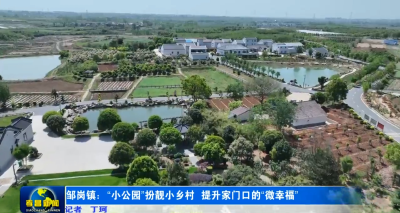 孝昌邹岗：“小公园”扮靓小乡村 提升家门口的“微幸福”