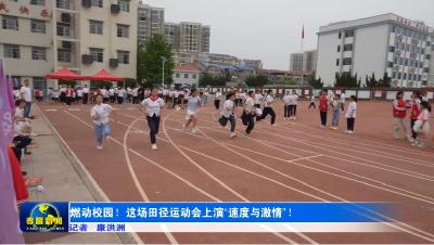 燃动校园！这场田径运动会上演“速度与激情”！